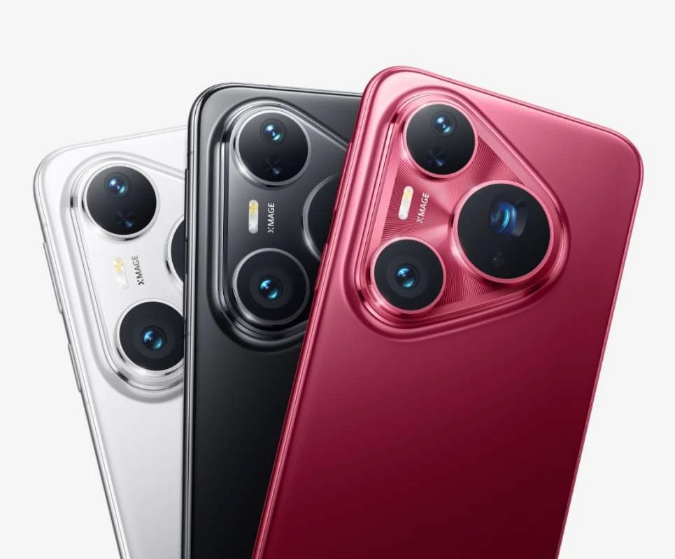Gambar Huawei Pura 80 Pro warna Aurora Blue dengan layar AMOLED 6,9 inci dan kamera belakang 108MP