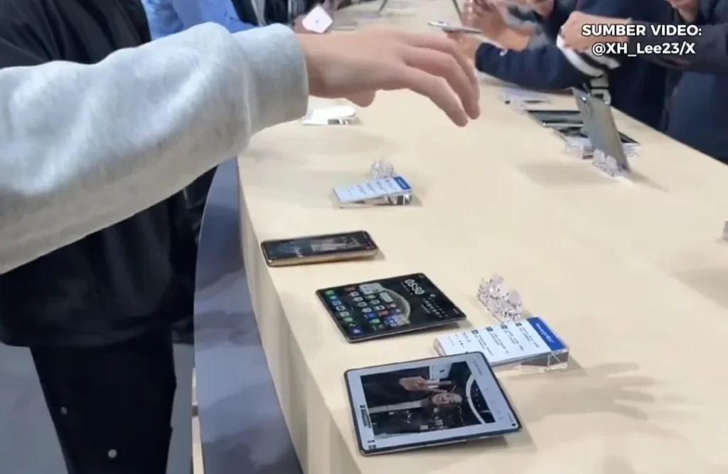HP Huawei terbaru dengan desain modern dan layar full display