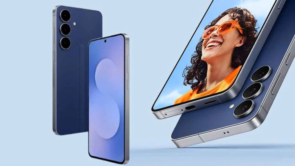 Handphone Samsung terbaru dengan desain modern dan teknologi kamera canggih dari seri Galaxy.