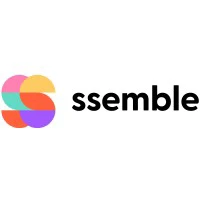 Tampilan aplikasi Ssemble di laptop untuk membuat video YouTube Shorts dengan fitur AI editing.