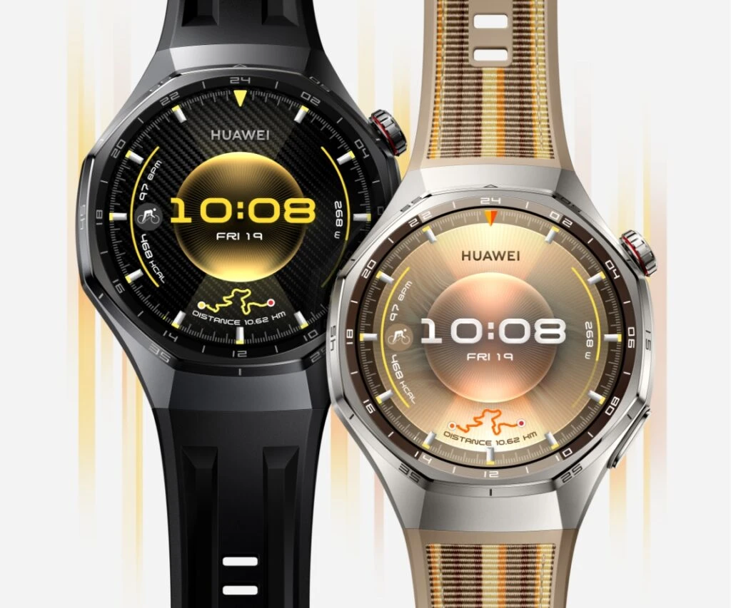 Smartwatch Huawei Watch GT 6 Pro dengan desain elegan dan layar AMOLED