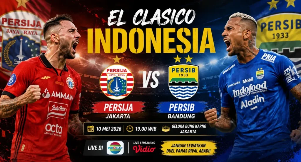 Persija vs Persib hari ini dalam duel panas Liga 1 Indonesia di Stadion Gelora Bung Karno