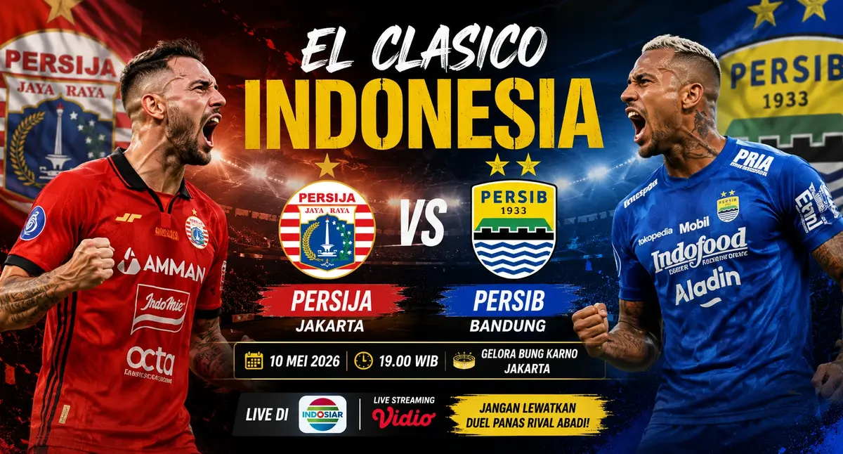 Persija vs Persib hari ini dalam duel panas Liga 1 Indonesia di Stadion Gelora Bung Karno